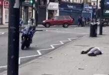 伦敦“恐袭案” 疑犯被击毙