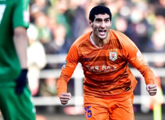 效力山东鲁能的费兰尼确诊新型肺炎