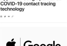 苹果及谷歌拟跨平台共享卫生部门数据追踪疫情接触史
