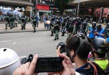 警方銅鑼灣及灣仔拘捕至少120人 大部分涉非法集結