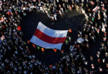 白俄罗斯反政府示威持续 马克龙呼吁欧盟支持 俄罗斯称“准备军事介入”