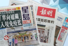 2020年11月18日香港報章A1頭條摘要