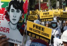 缅甸安全部队打死至少39人 两座中国工厂被烧