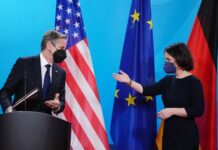 美国国务卿与德国外长举行记者会 布林肯:俄若入侵乌必将遭到“迅速而巨大”的代价