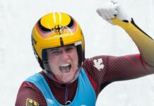 德國選手娜塔莉‧蓋森伯格成為首位奧運女子雪橇三連冠