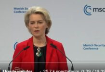 冯德莱恩:面临着一个公然改写国际体系规则的企图