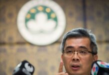 澳門三名司長確診新冠病毒