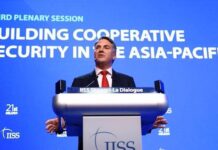 澳防長:在與董軍的會談中提出對照明彈事件的關切