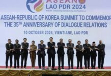 韓國與東盟建立全面戰略夥伴關係