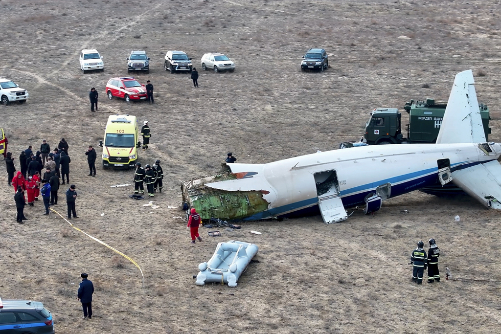 阿塞拜疆總統指責莫斯科掩蓋空難罪 普京就客機墜毀事件向阿塞拜疆總統道歉