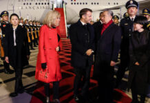 法中分歧重重之下,法總統馬克龍再度訪華