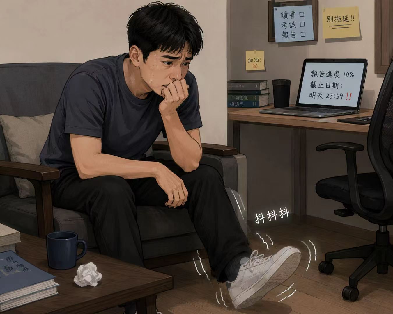 你一直抖腳嗎?