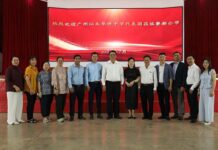 侨根相连 文教同心——广东汕头华侨中学代表团访问老挝万象寮都公学